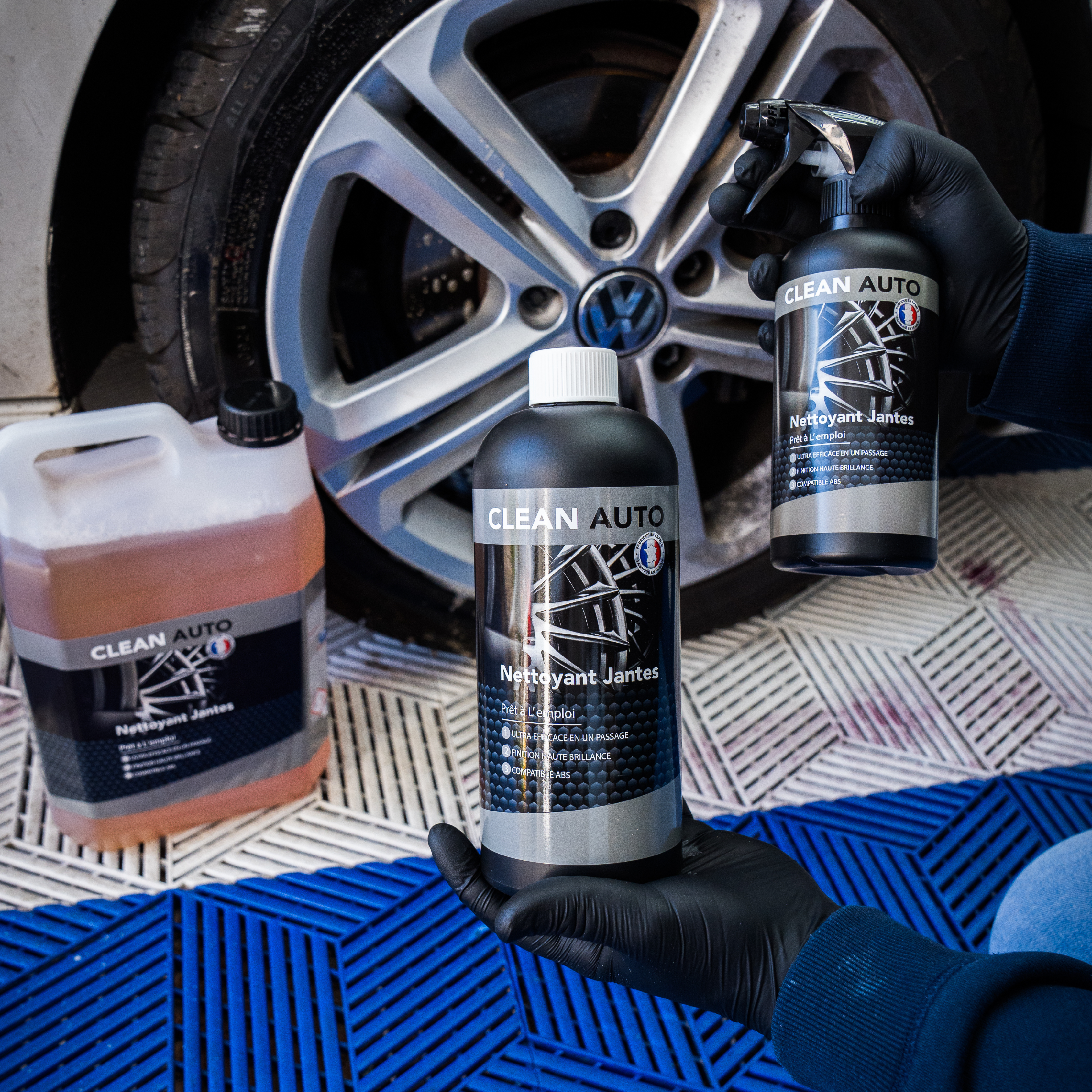 LIMPIADOR DE LLANTAS - DESENGRASANTE POTENTE (PAE) - CLEAN AUTO - DETAILING
