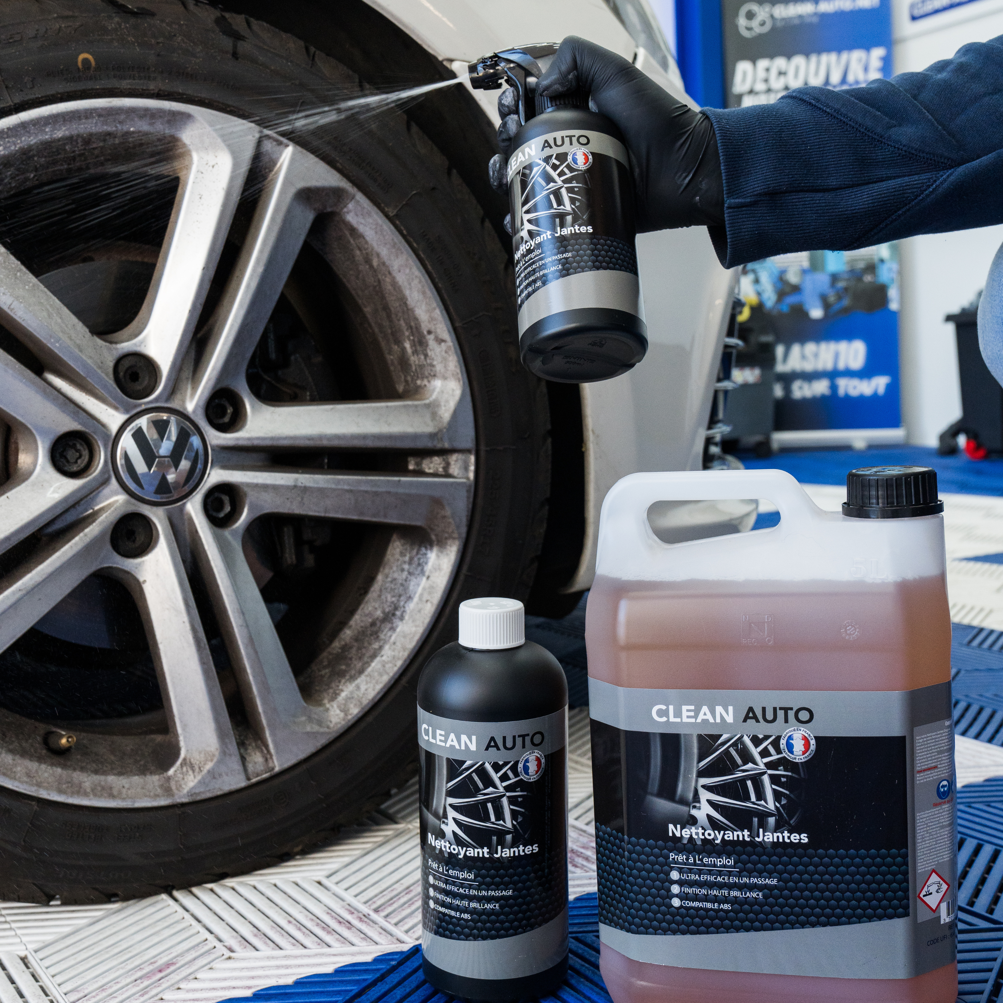 LIMPIADOR DE LLANTAS - DESENGRASANTE POTENTE (PAE) - CLEAN AUTO - DETAILING