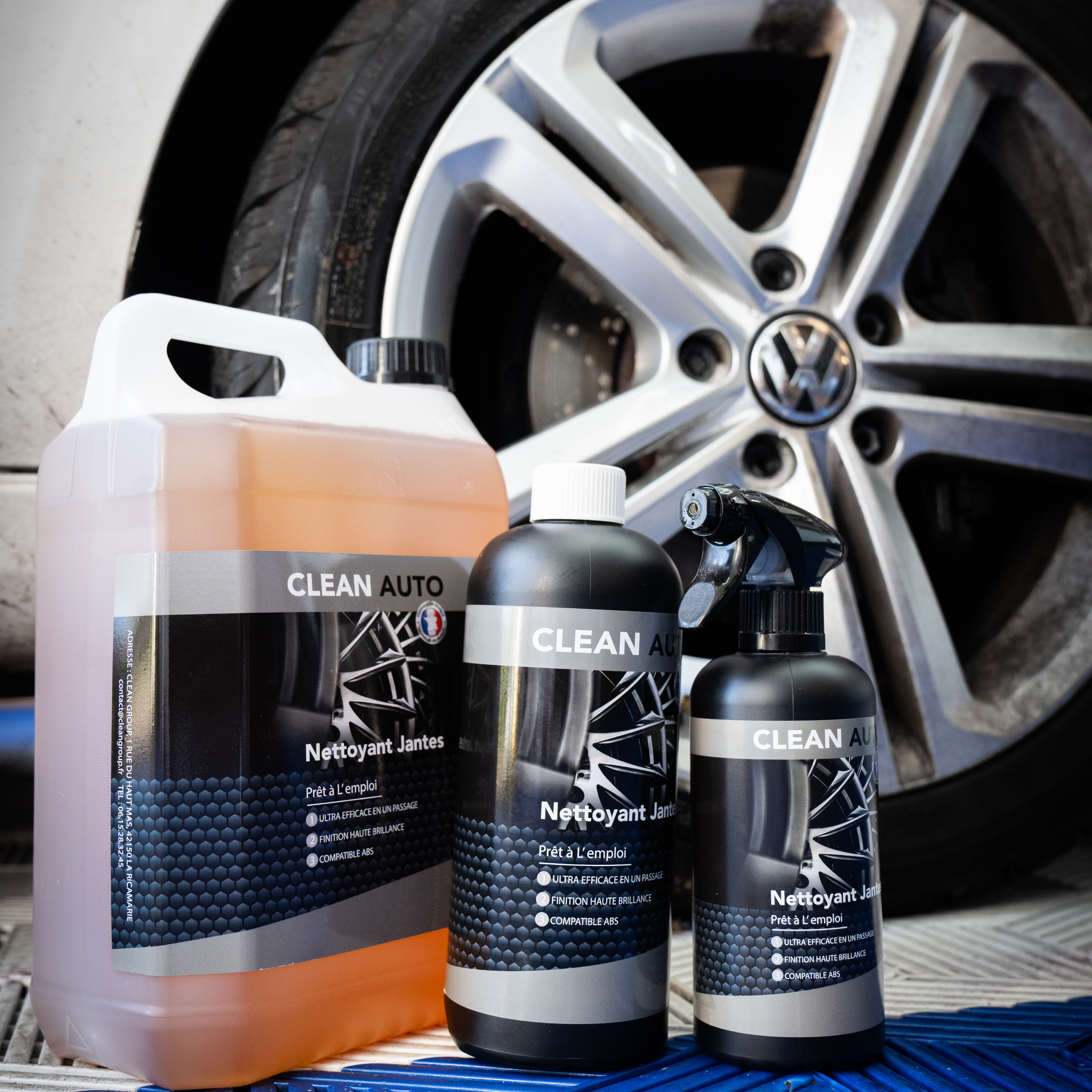 LIMPIADOR DE LLANTAS - DESENGRASANTE POTENTE (PAE) - CLEAN AUTO - DETAILING