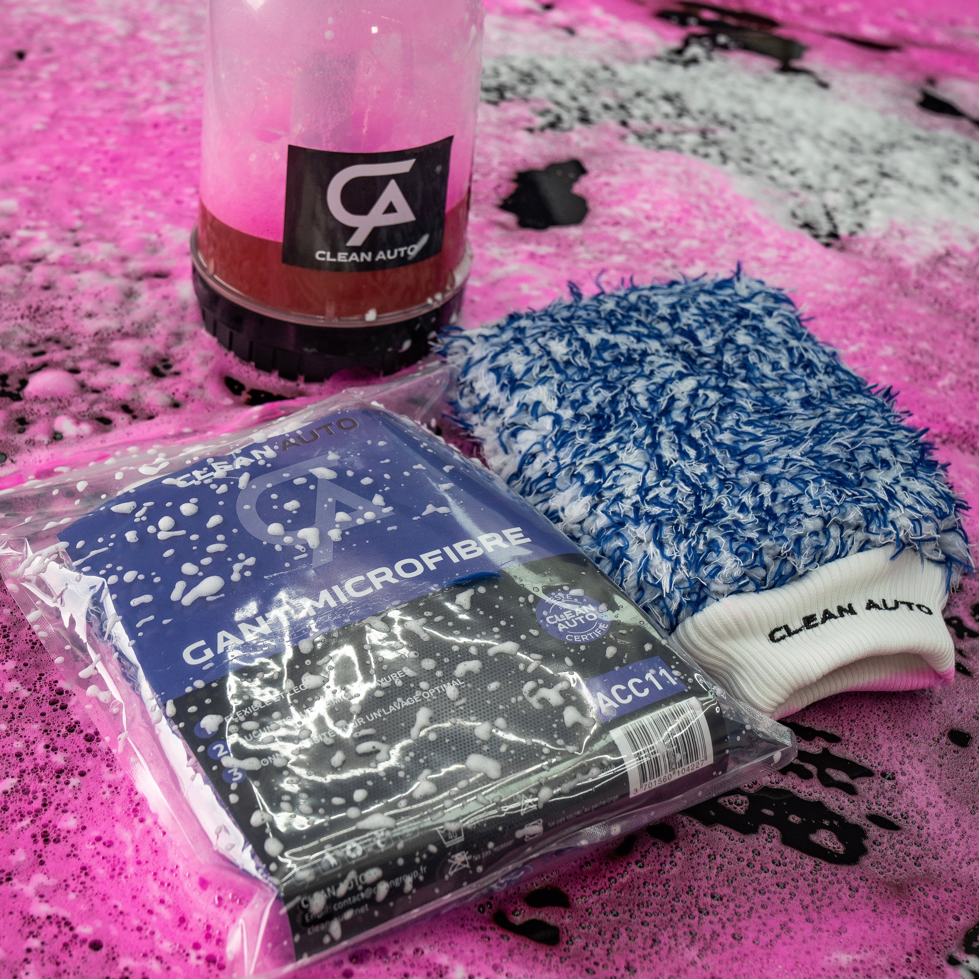 Gant de lavage microfibre excellence polaire