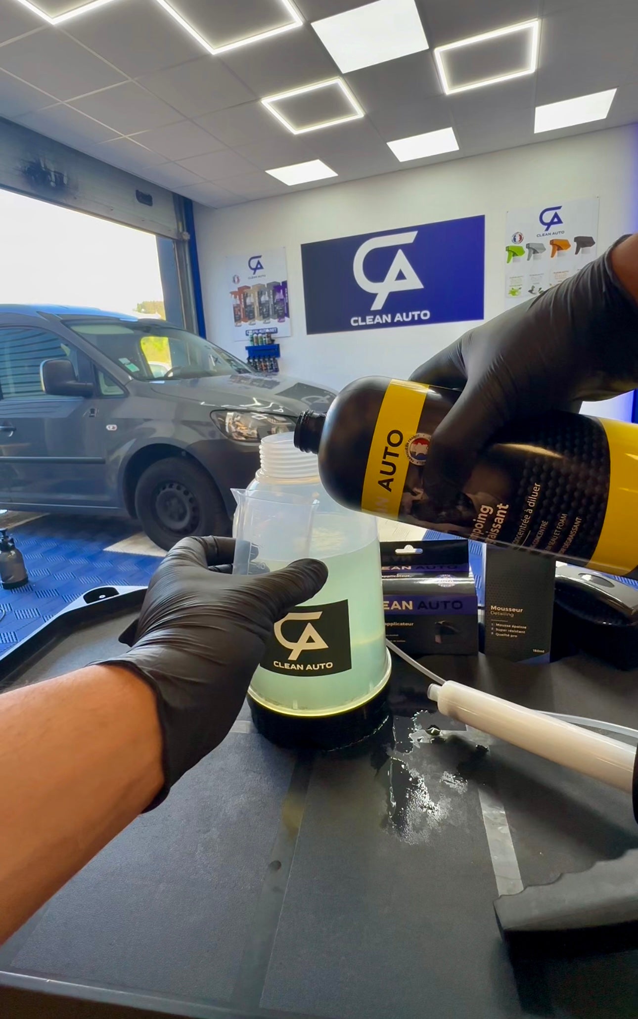 Cañón de espuma automático limpio 2 en 1 - FOAMER - CAR DETAILING
