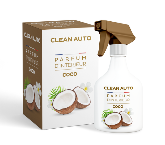 Parfum d'Ambiance Coco 500ml pour Voiture et Maison -  Clean Auto - Detailing