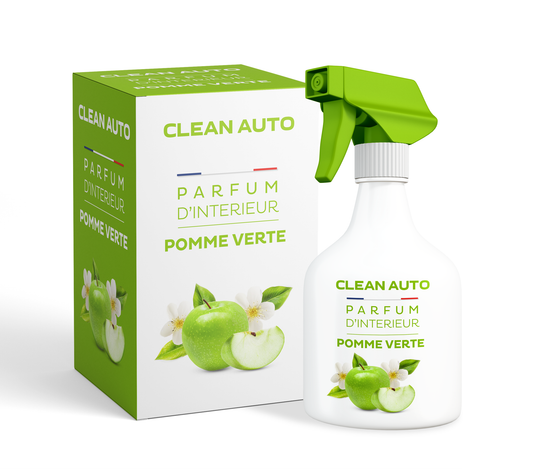 Parfum d'Ambiance Pomme Verte 500ml Pour Voiture et Maison - Clean Auto - Detailing
