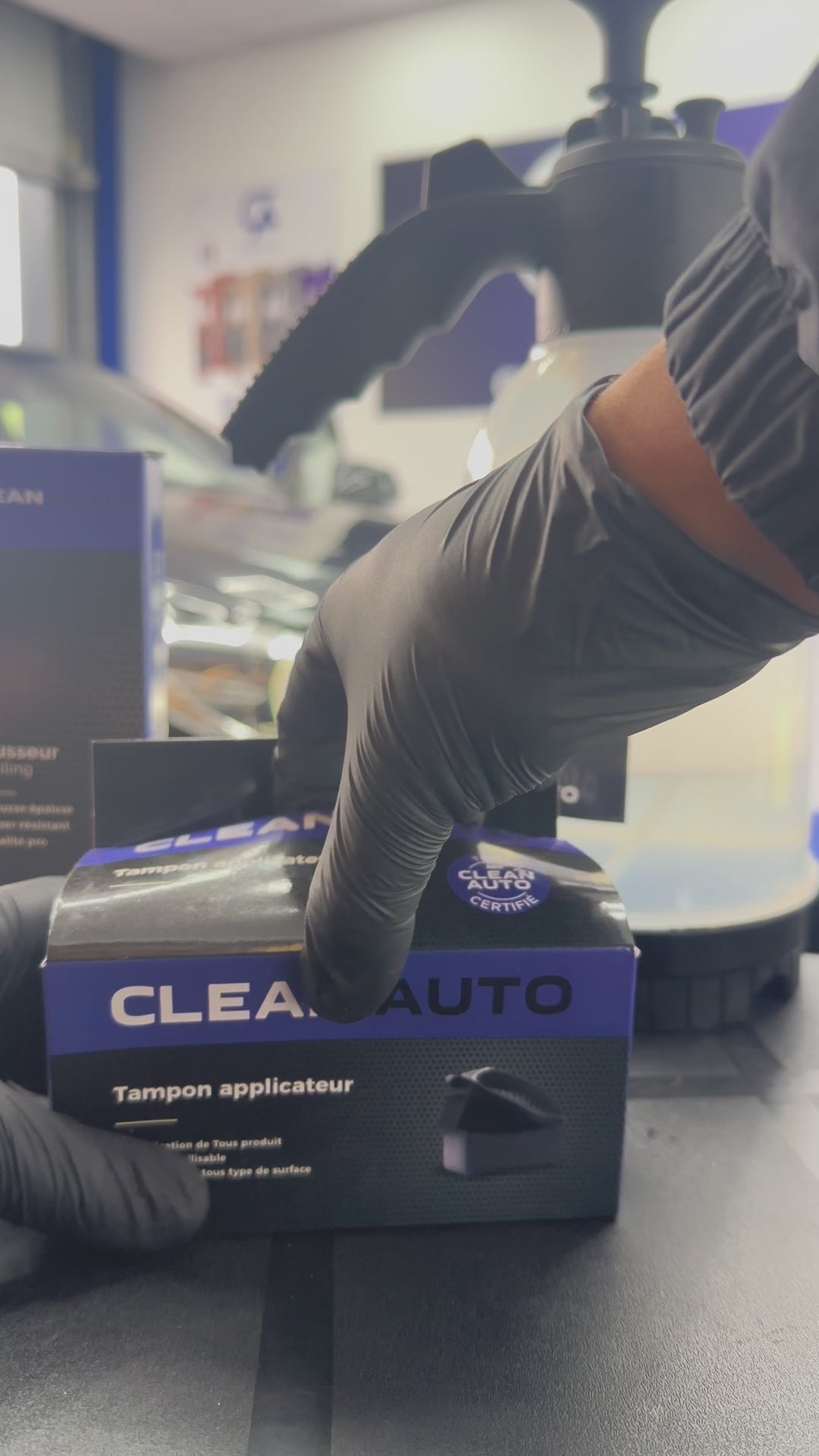Tampon Applicateur de Produit - Detailing - Clean Auto
