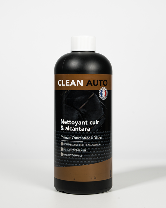 Limpiador Concentrado Cuero &amp; Alcantara - Clean Auto - DETAILING 500ML - 1L - Eficaz - Dilución 5%