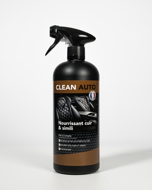 Nourrissant pour Cuir et Simili - ( PAE) Pour une Protection Durable et une Finition Neuve - CLEAN AUTO - DETAILING