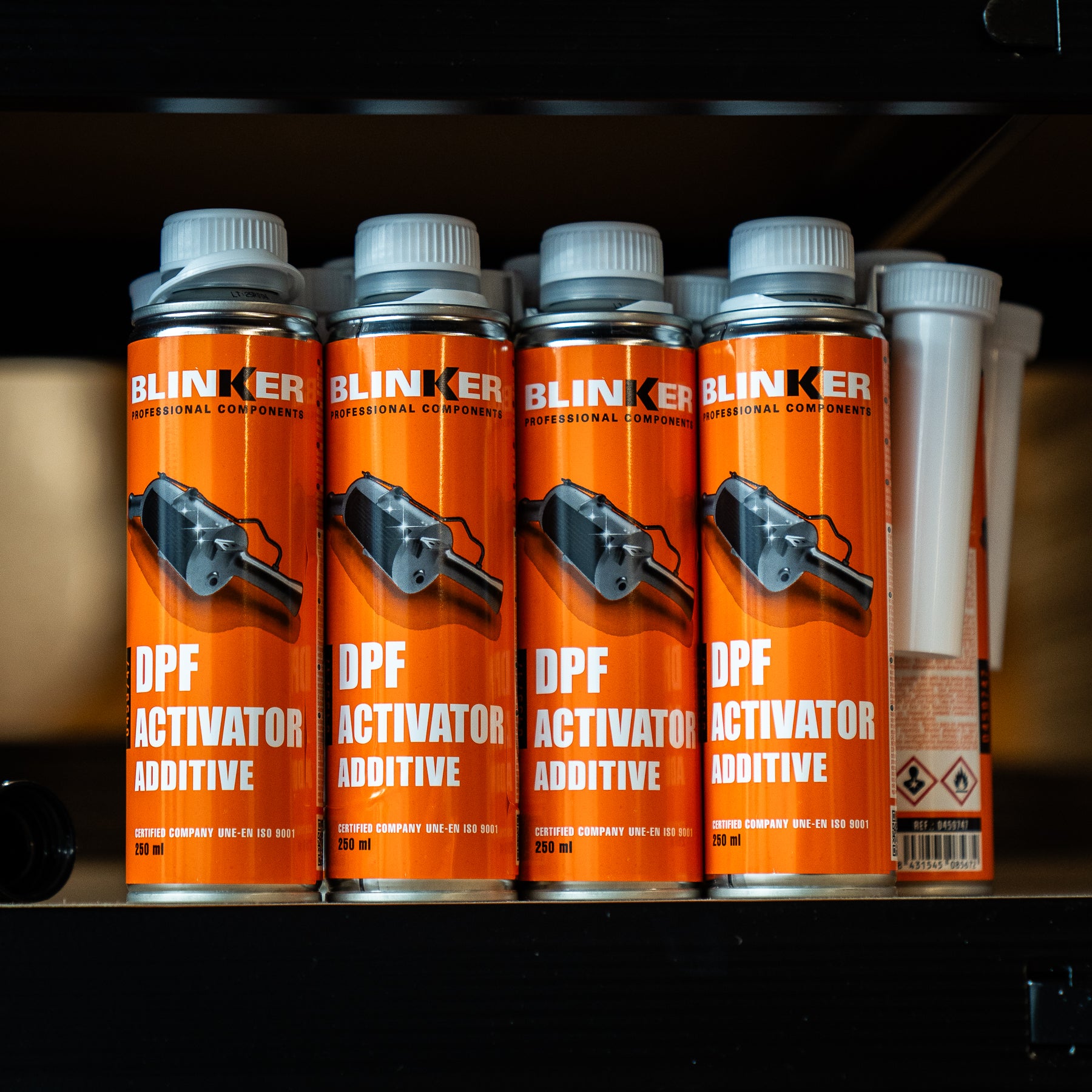 Blinker additif activateur filtre à particules