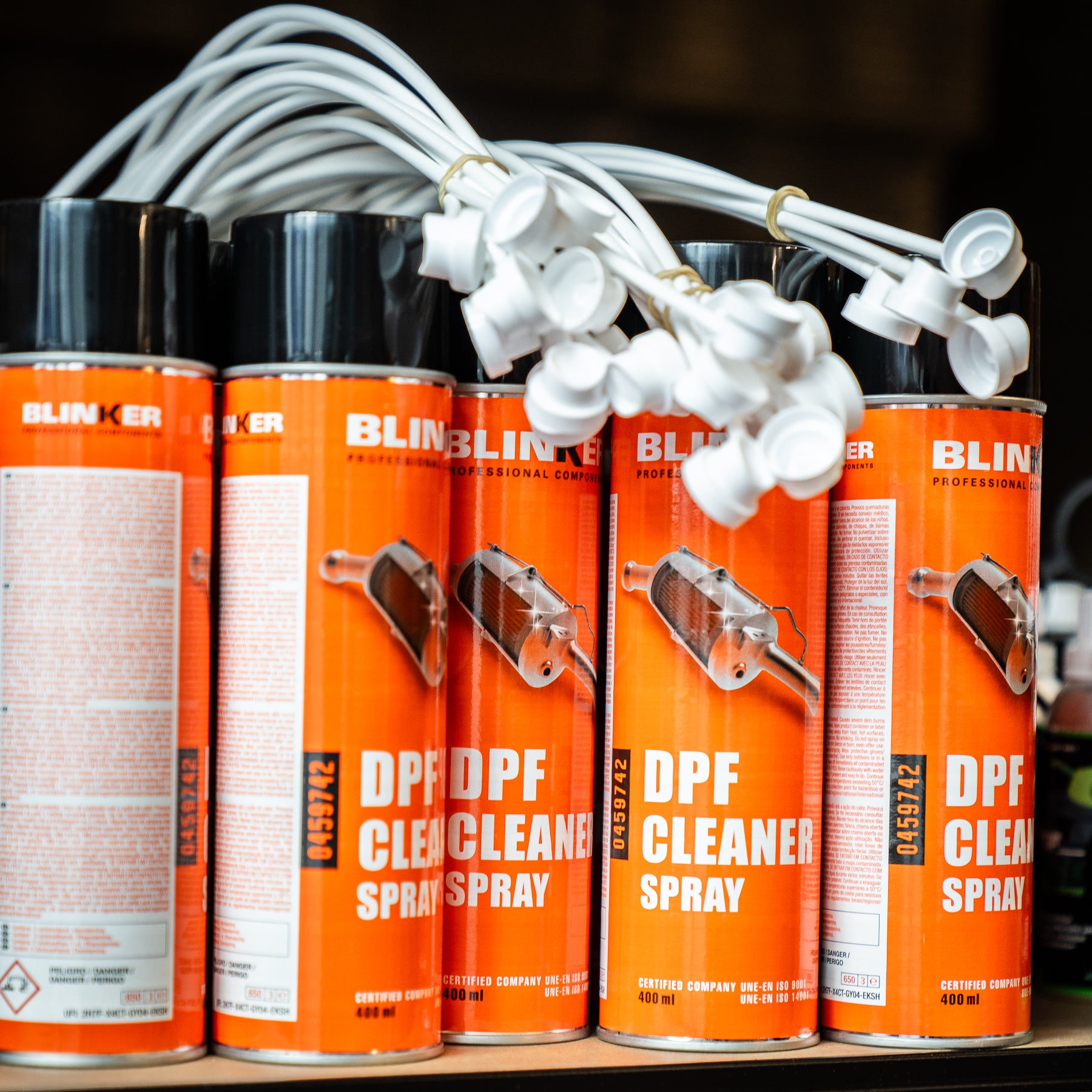 Blinker nettoyant filtres à particules Diesel