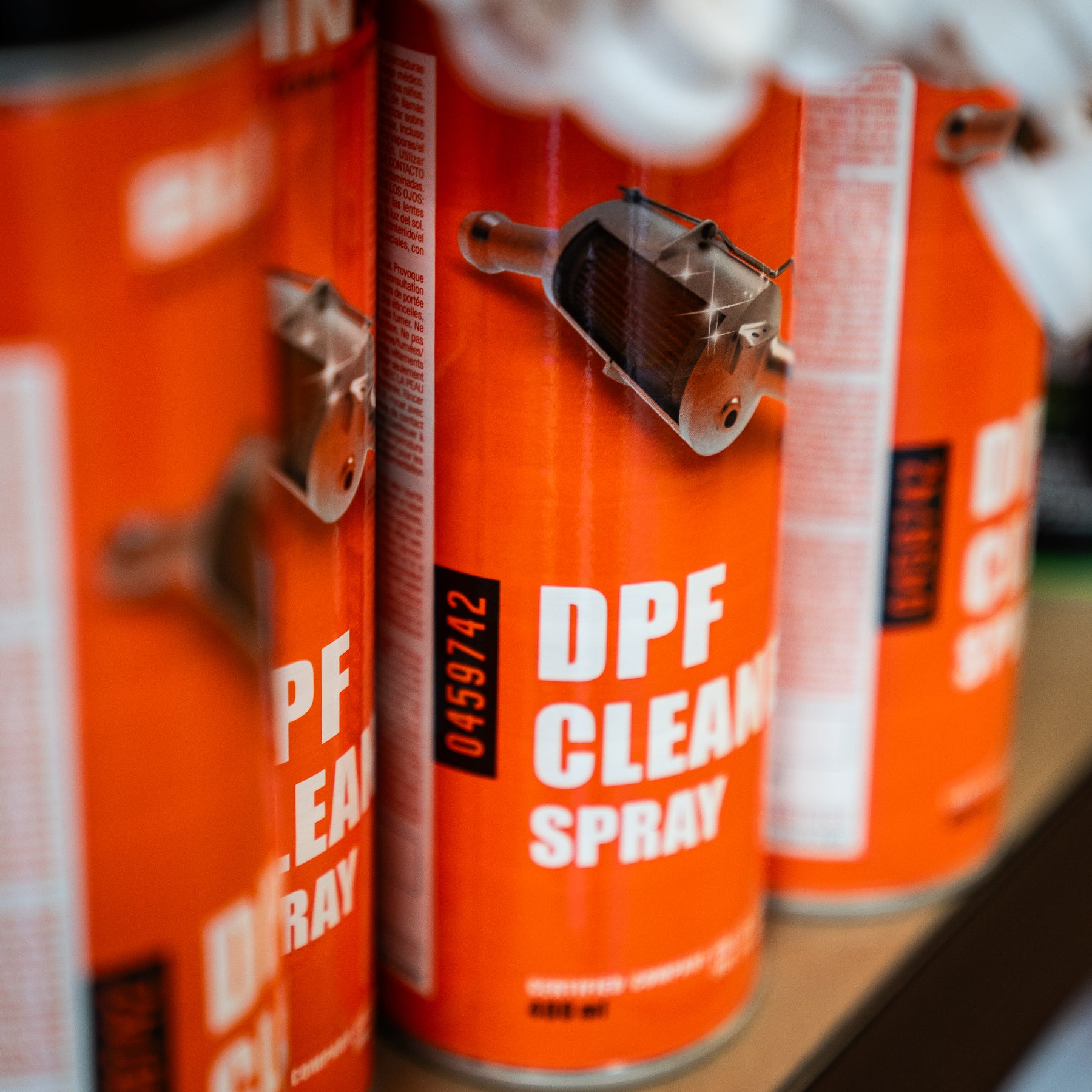 Blinker nettoyant filtres à particules Diesel
