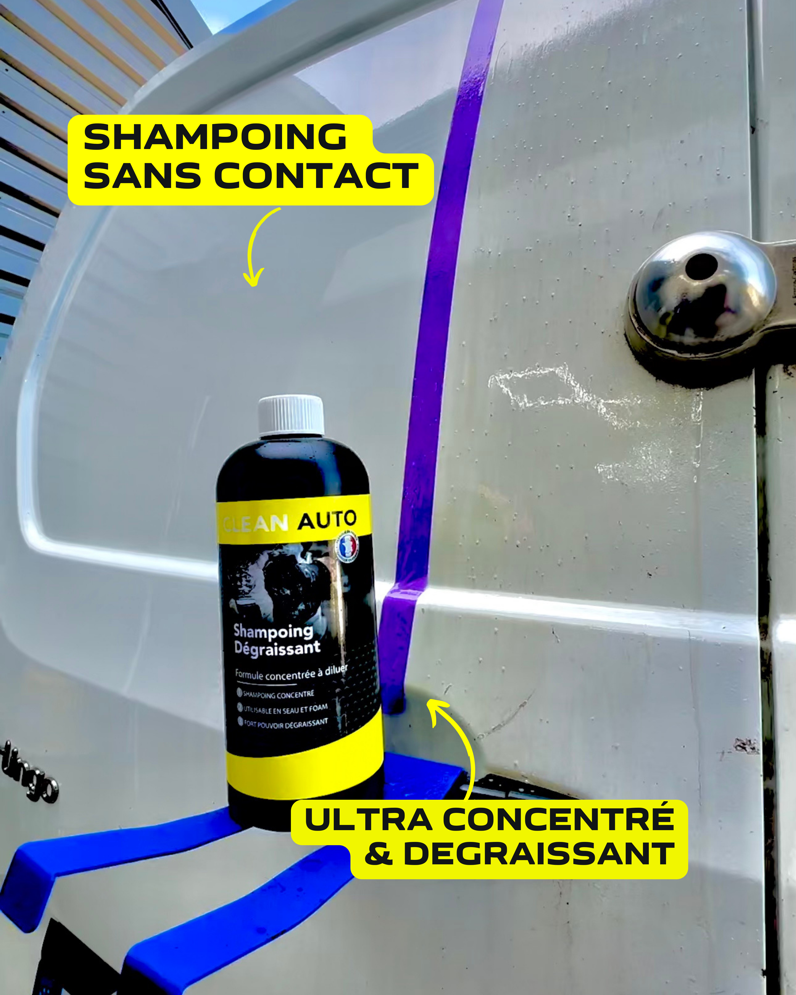 Shampoing déparaffinant - sans contact - ultra concentré