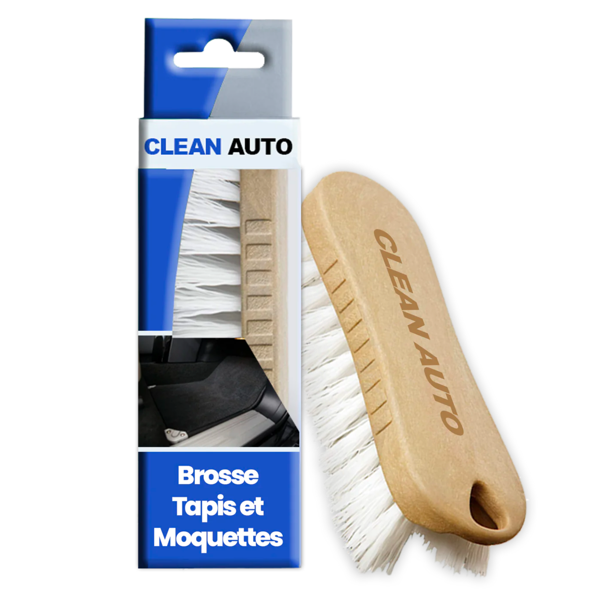 Brosse pour Tapis & Moquette ( Poils Durs ) Clean Auto - DETAILING VOITURE