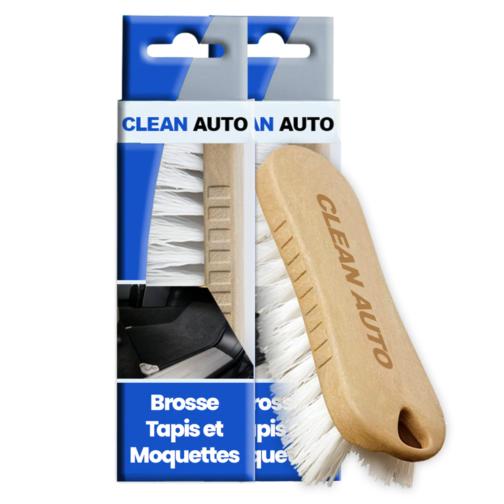 Brosse pour Tapis & Moquette ( Poils Durs ) Clean Auto - DETAILING VOI –  Clean Group