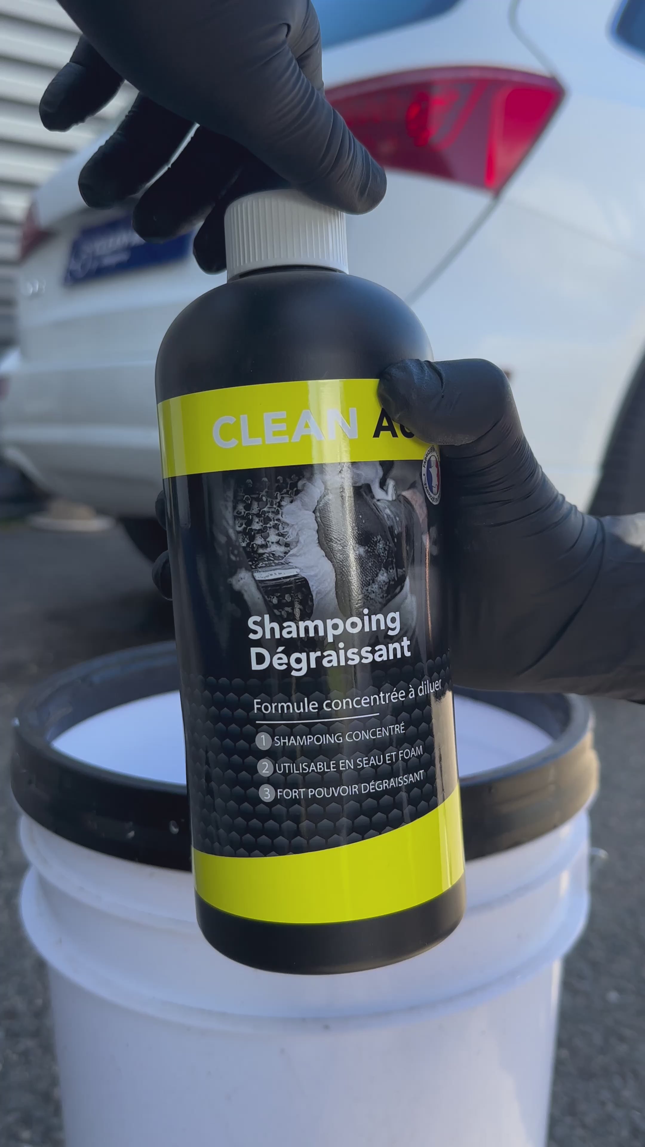 Shampoing déparaffinant - sans contact - ultra concentré